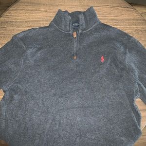 Polo Quarter Zip Sweater